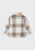 Mayoral 4414 checked overshirt