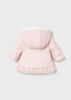 Mayoral 2404 Pink Newborn reversible coat