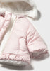 Mayoral 2404 Pink Newborn reversible coat