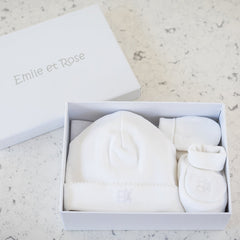 Emile et Rose white nox gift set