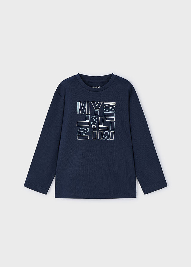 Mayoral 173 Navy basic t-shirt