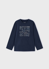 Mayoral 173 Navy basic t-shirt