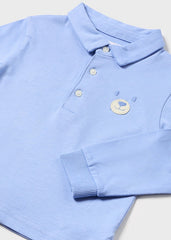 Mayoral 2184 light blue polo