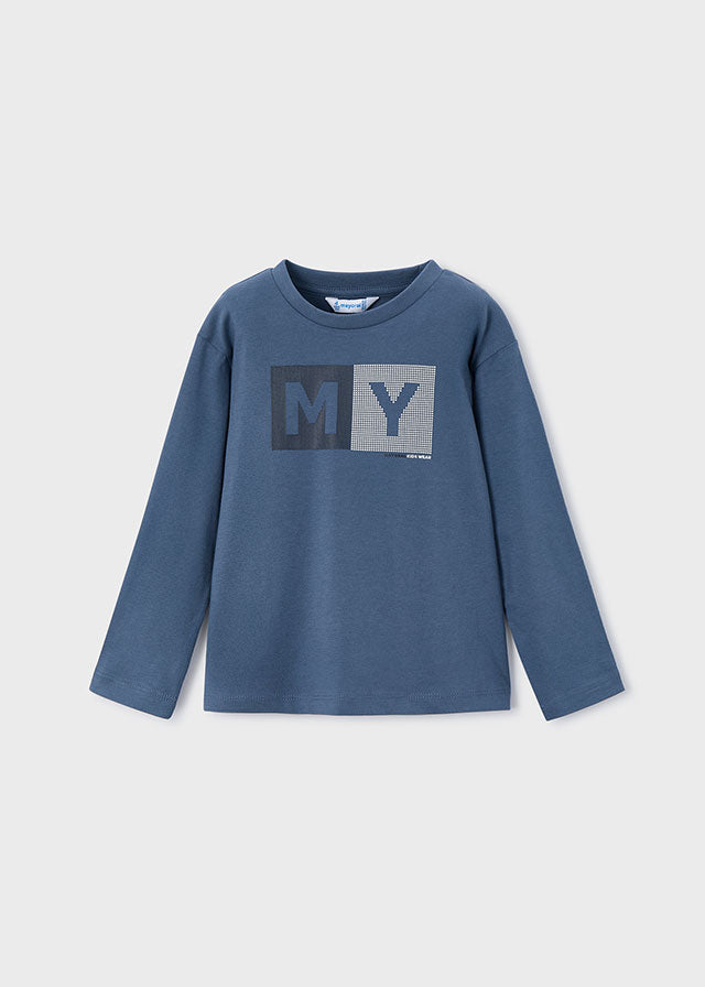 Mayoral 173 Blue Long sleeve top