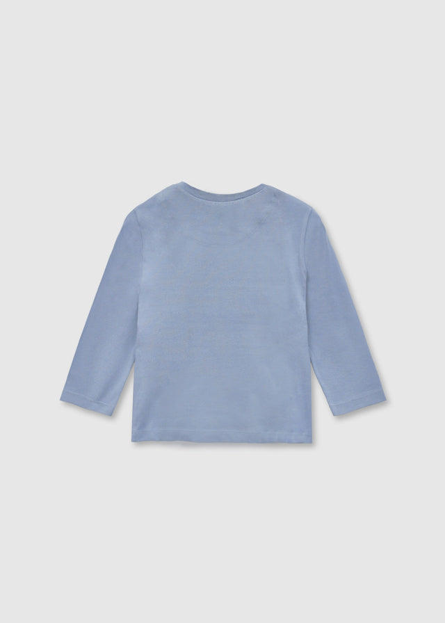 Mayoral 2058 Blue Teddy long sleeve t-shirt
