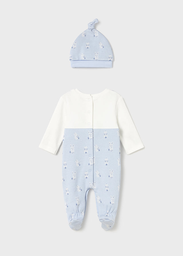 Mayoral 2609 Babygrow and hat
