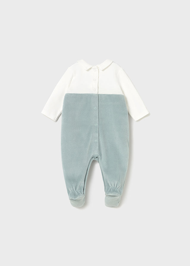 Mayoral 2610 Sage Dungaree romper