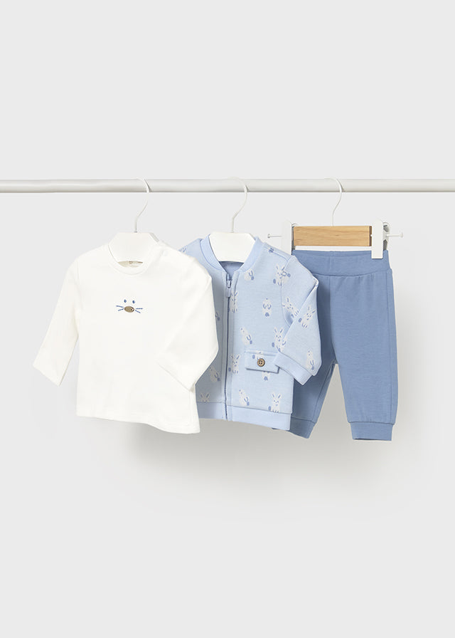 Mayoral 2622 Blue 3 piece tracksuit
