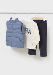 Mayoral 2649 Blue 3 Piece Set