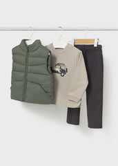 Mayoral 2649 Green 3 Piece Set