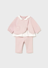 Mayoral 2707 Pink fleece legging set