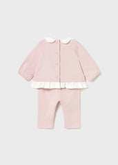 Mayoral 2707 Pink fleece legging set