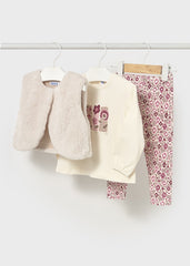 Mayoral 2739 3 piece legging set