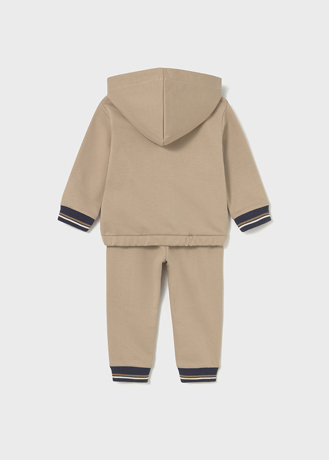 Mayoral 2839 Beige 2 piece tracksuit