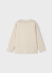 Mayoral 4079 Cream Long sleeve top