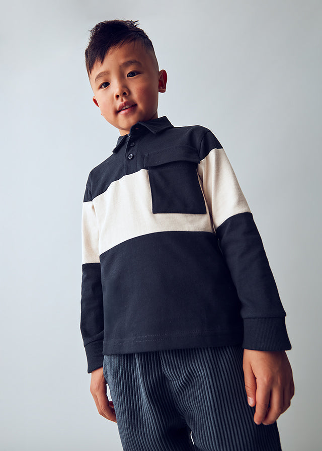 Mayoral 4121 Navy Polo