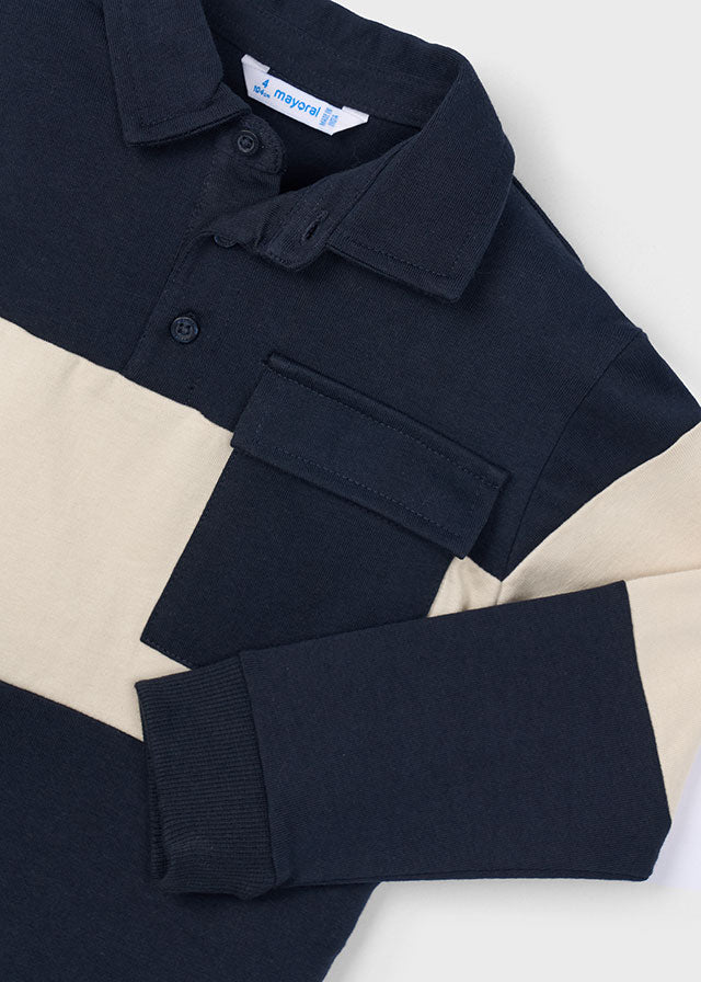 Mayoral 4121 Navy Polo