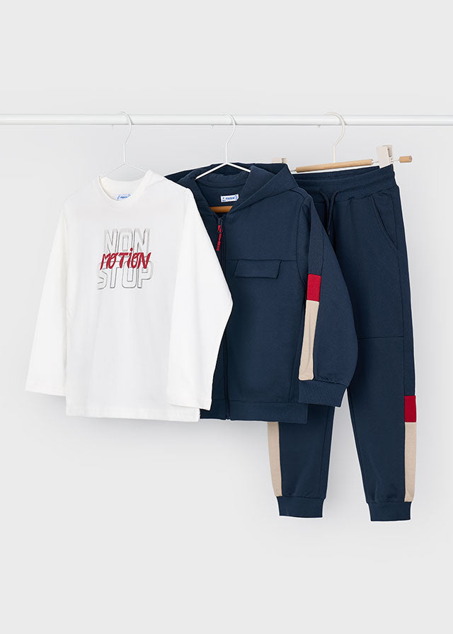 Mayoral 4805 Navy 3 Piece Tracksuit