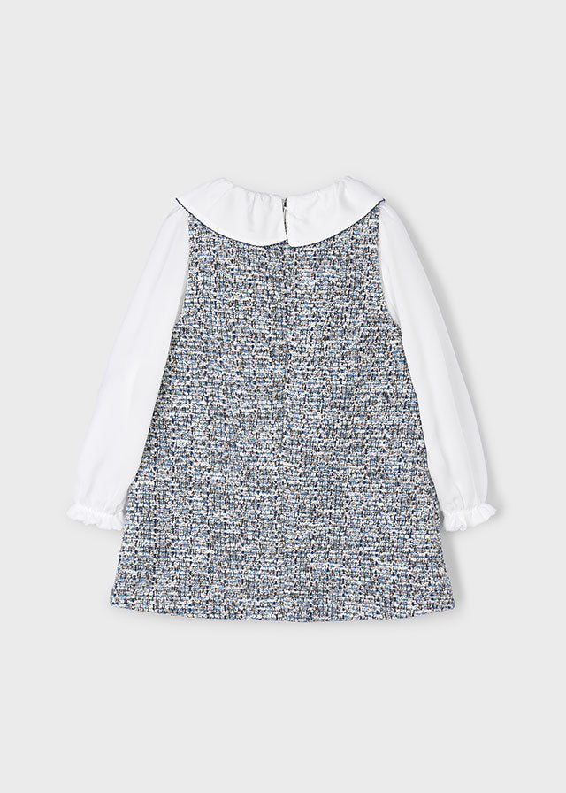 Mayoral 4990 Navy Combined Pinafore