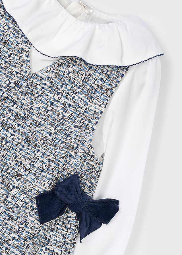 Mayoral 4990 Navy Combined Pinafore