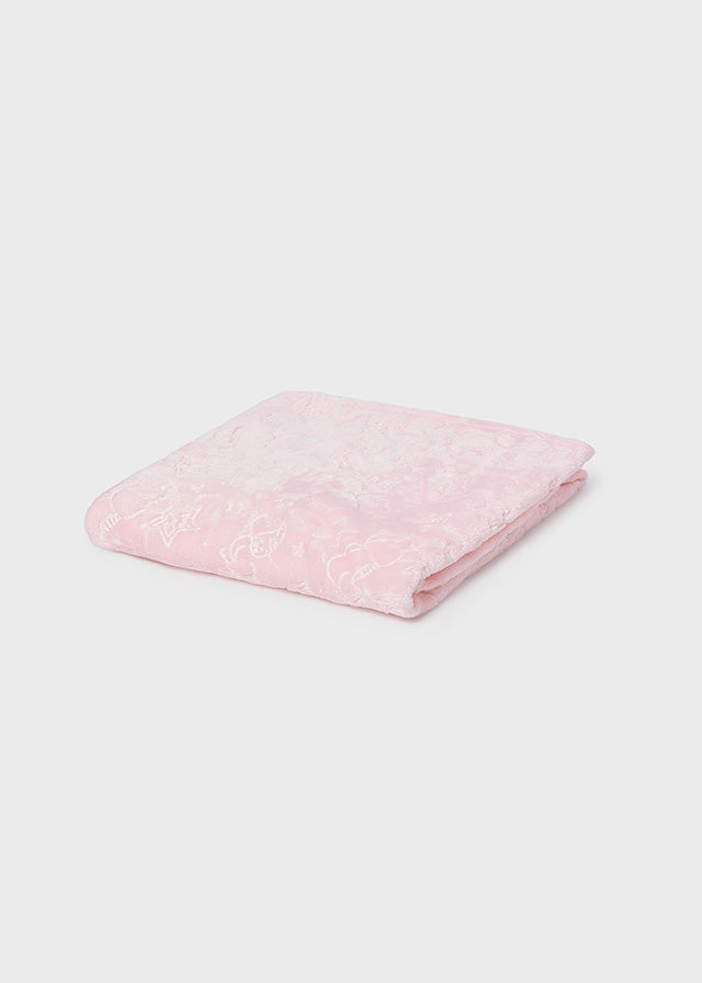 Mayoral 9957 Pink Teddy Blanket