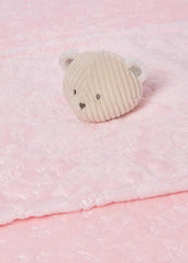 Mayoral 9957 Pink Teddy Blanket