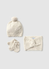 Mayoral 10019 Hat and Scarf set