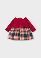 Mayoral 2801 Red Knit Dress