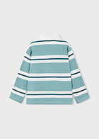 Mayoral 4141 Green Long Sleeve Polo