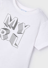 Mayoral 170 white t-shirt