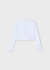 Mayoral 321 white cardigan