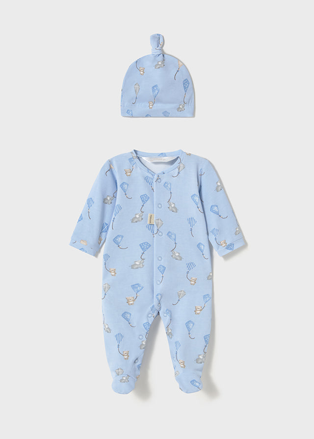 Mayoral 1706 babygrow and hat