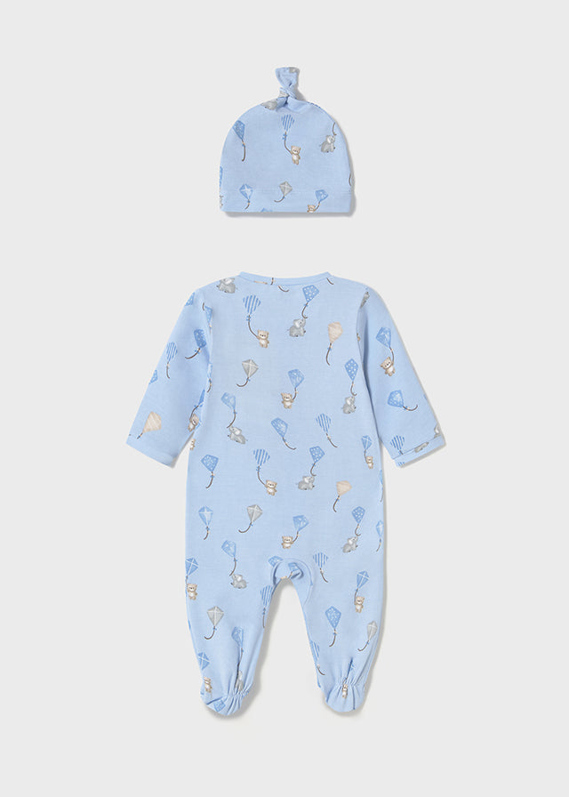 Mayoral 1706 babygrow and hat