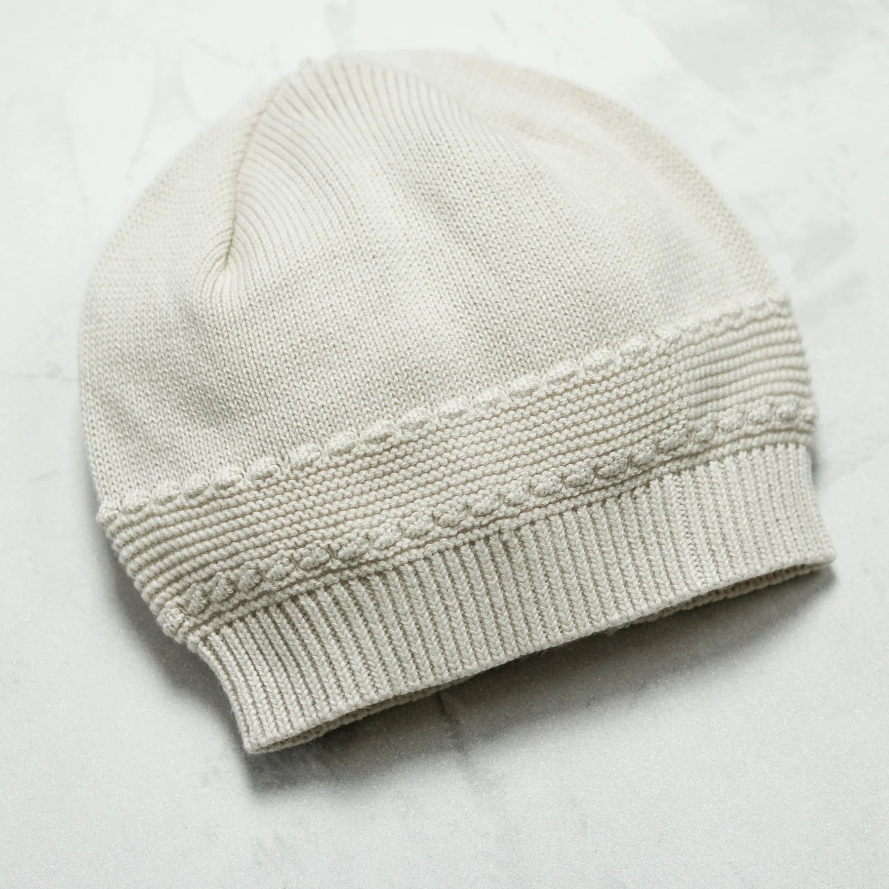 Emile et Rose Harley stone unisex knit and hat