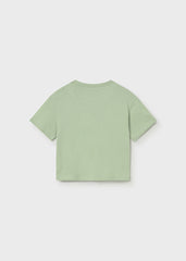 Mayoral 1005 green t-shirt