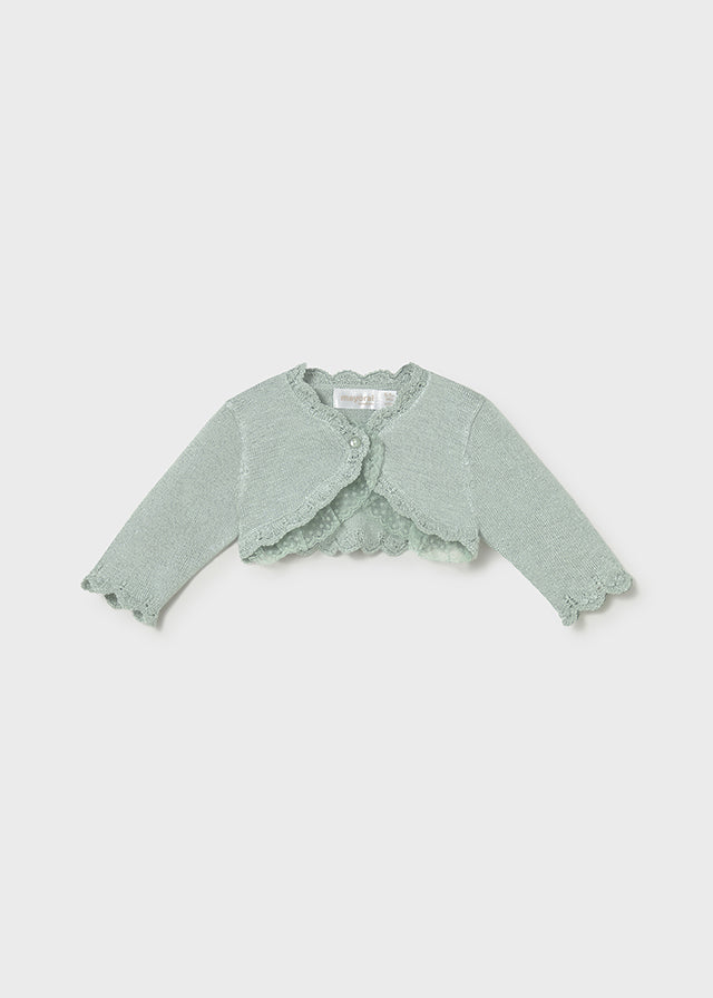 Mayoral 1301 Aqua Cardigan