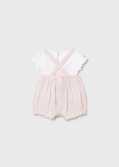 Mayoral 1638 Pink Dungaree