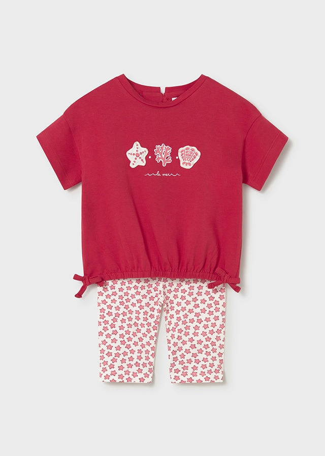Mayoral 1753 Red legging set