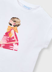 Mayoral 3005 & 3906 Pink Short set