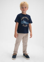 Mayoral 3072 Navy football t-shirt