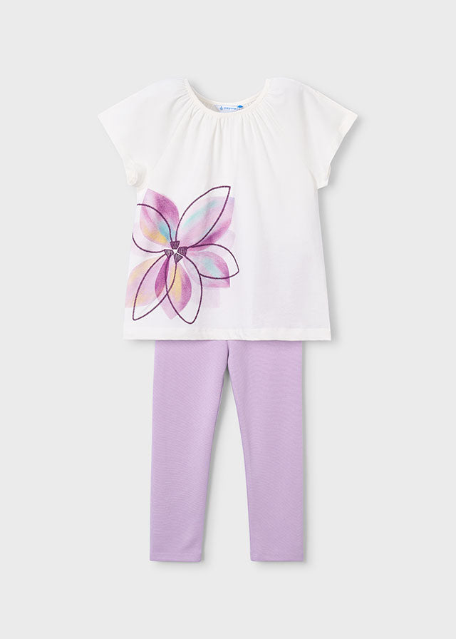 Mayoral 3723 Lilac Legging set