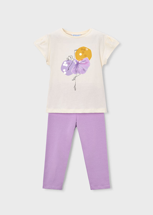 Mayoral 3726 Lilac Legging set