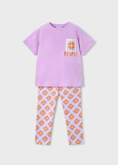 Mayoral 3727 Lilac Legging set