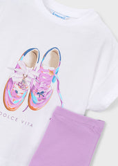 Mayoral 3731 Lilac Short set