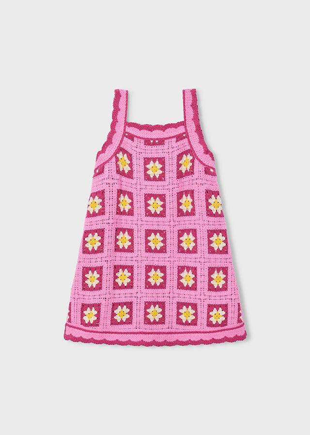 Mayoral 3935 Crochet Dress