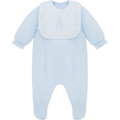 Emile et Rose Leonard babygrow and bib