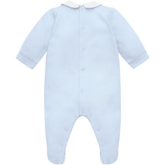 Emile et Rose Blue Lionel babygrow