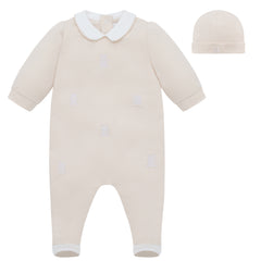 Emile et Rose Stone Lionel babygrow
