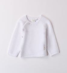 iDO B146 white cardigan