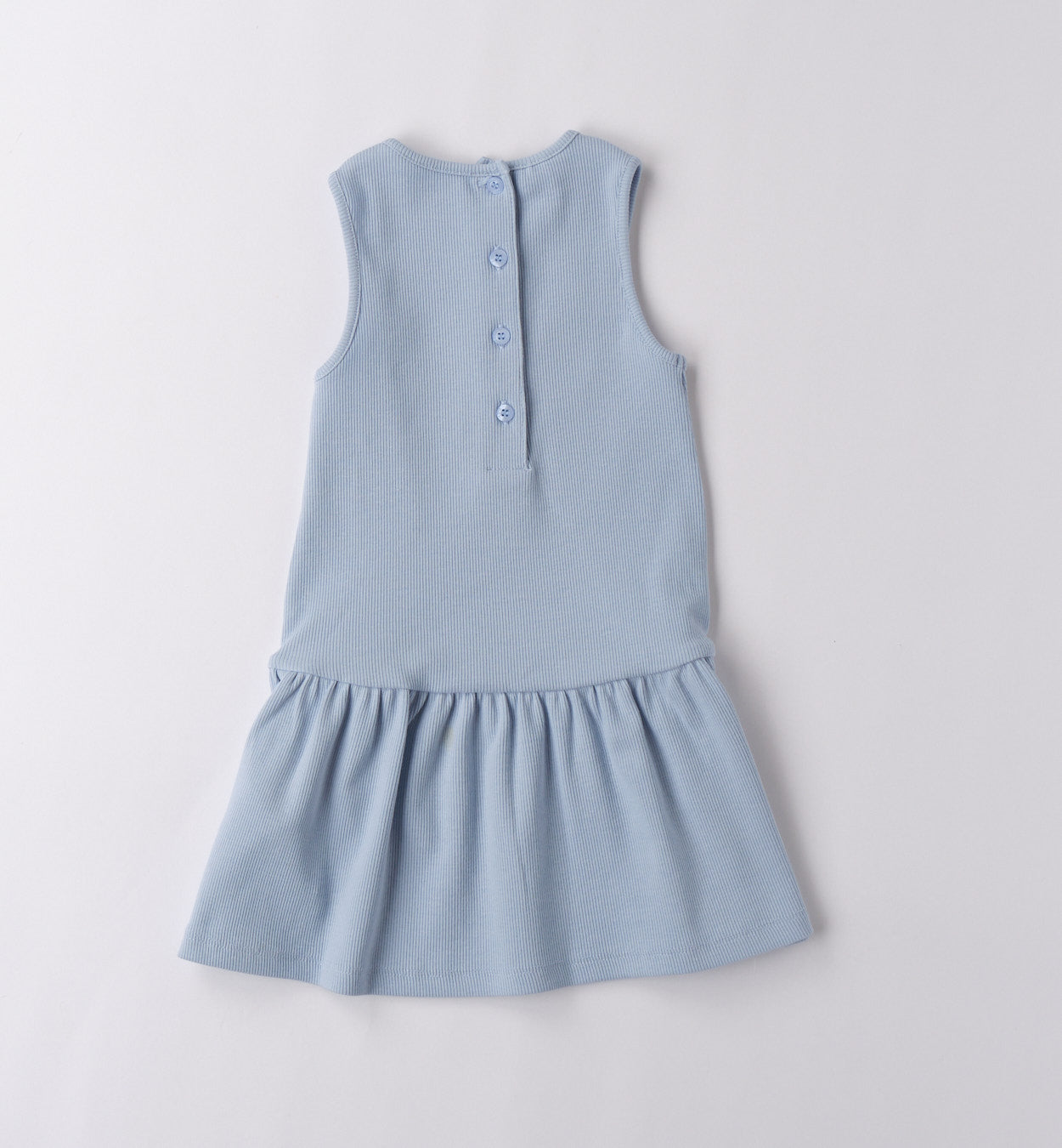 iDO B492 blue sleeveless dress